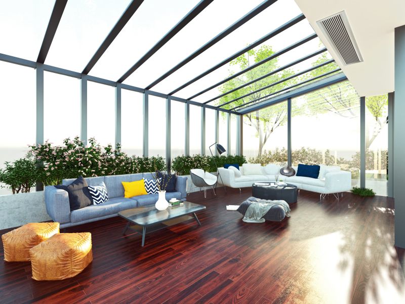 Bright Indoor-Outdoor Space