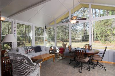Completed Sunroom with Panoramic Views