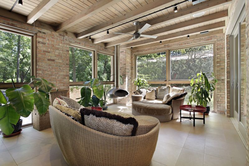 Rustic Sunroom Design
